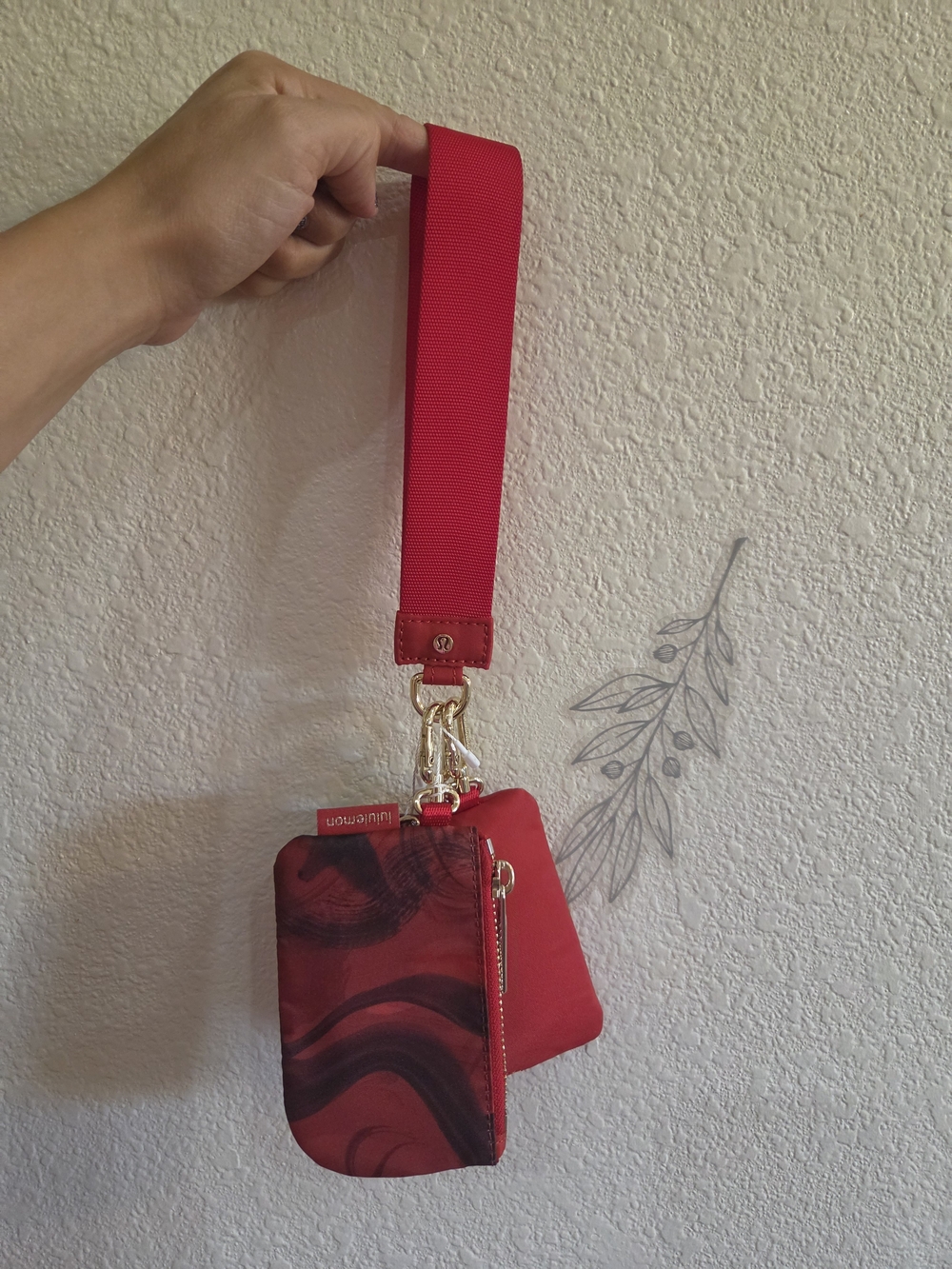Lululemon Dual Pouch Wristlet Lunar New Year